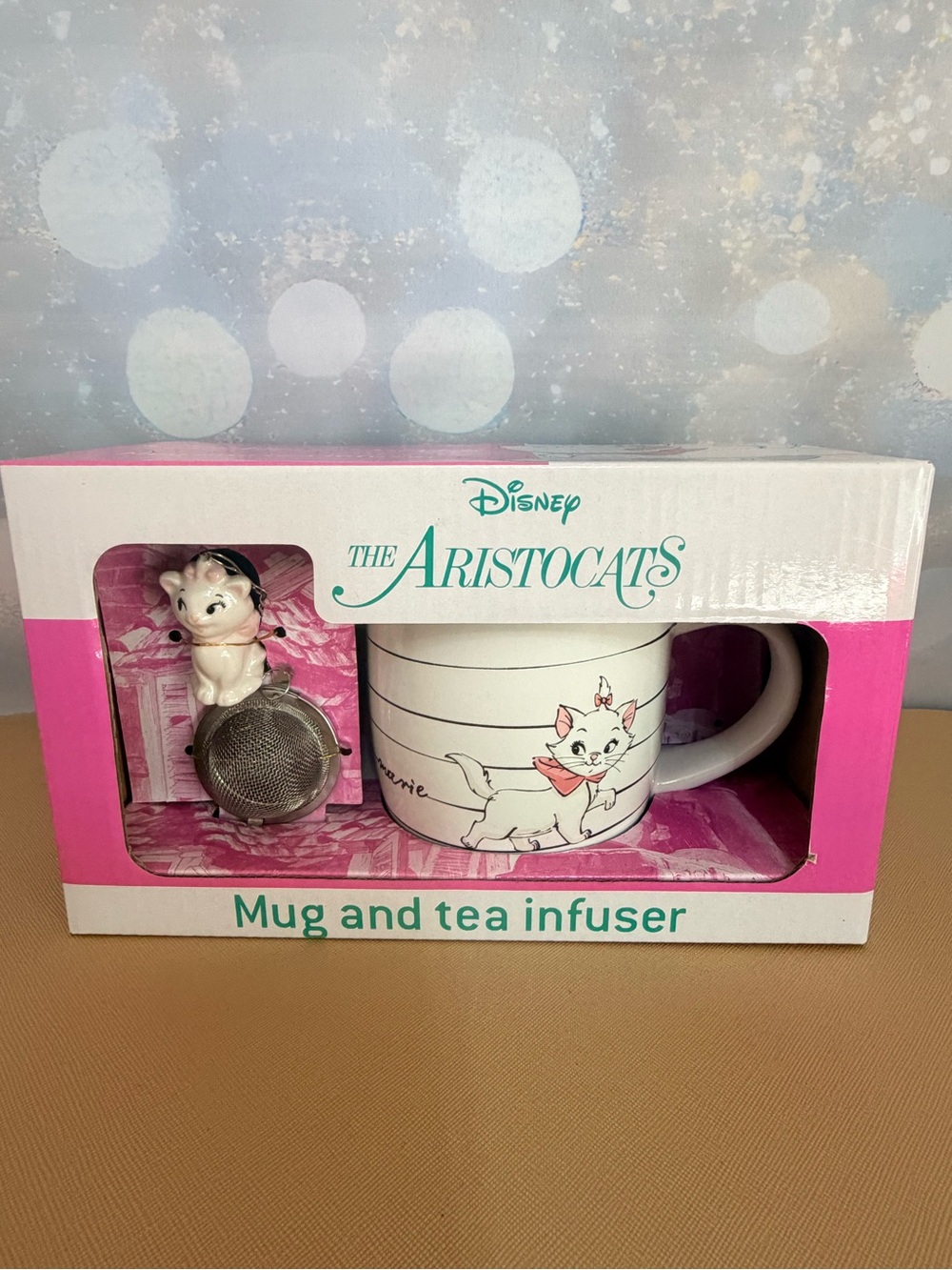 Disney Aristocats Mug and Tea Infuser Set -  NIB